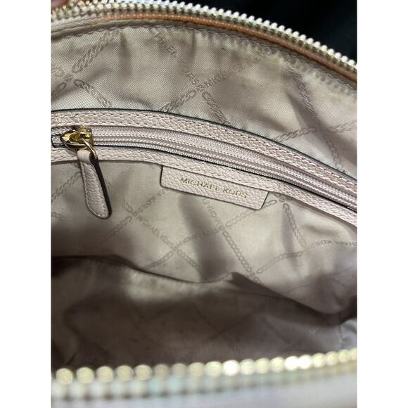 Michael Kors authenticated Edith Small Saffiano Leather Satchel Blush 30S2G7ESIL - Picture 11 of 12